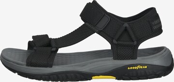 SKECHERS Hiking Sandals in Black