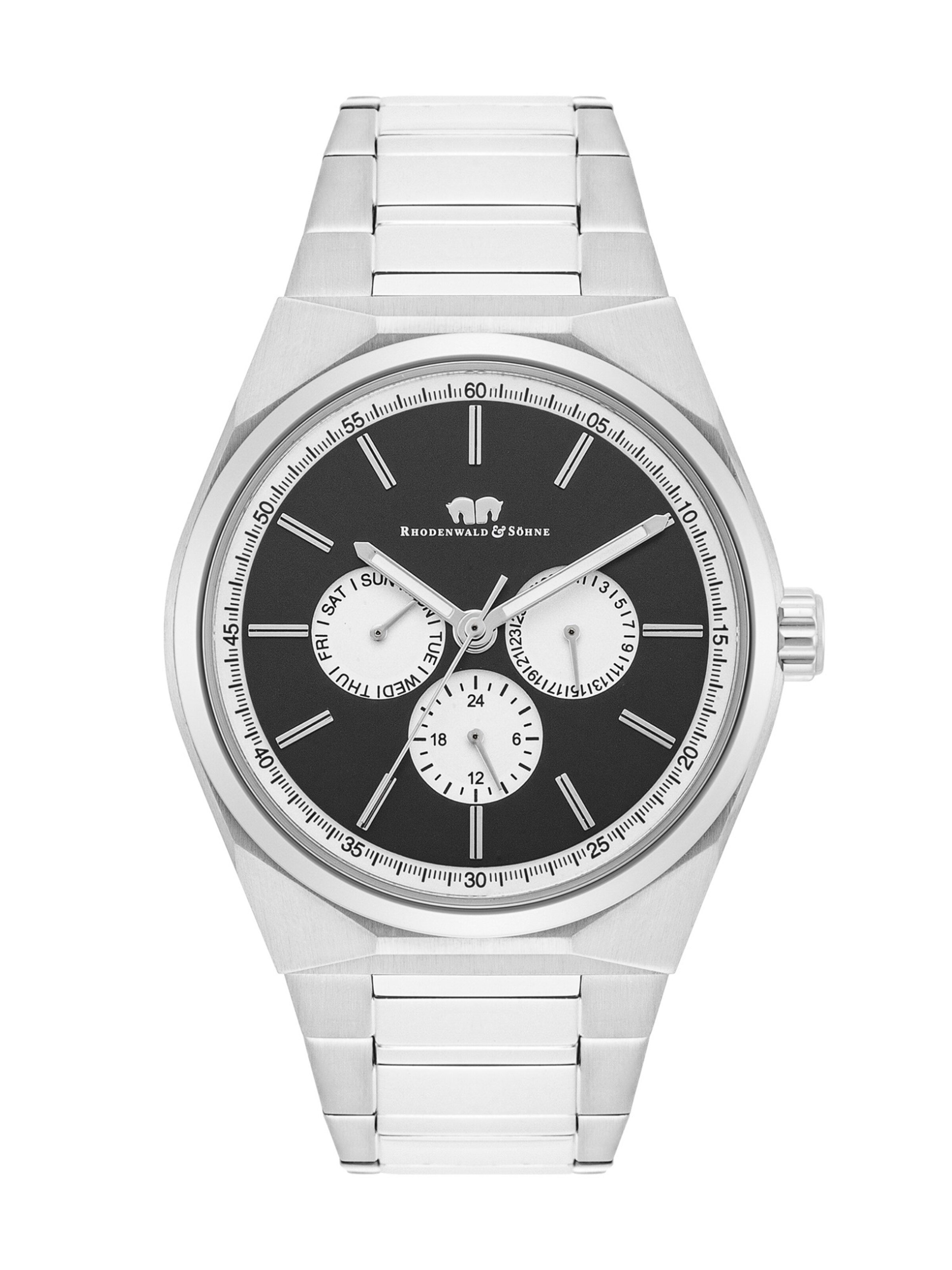 Orologio analogico di Rhodenwald & Söhne in argento: frontale