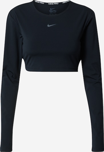 NIKE Funkčné tričko - svetlosivá / čierna, Produkt