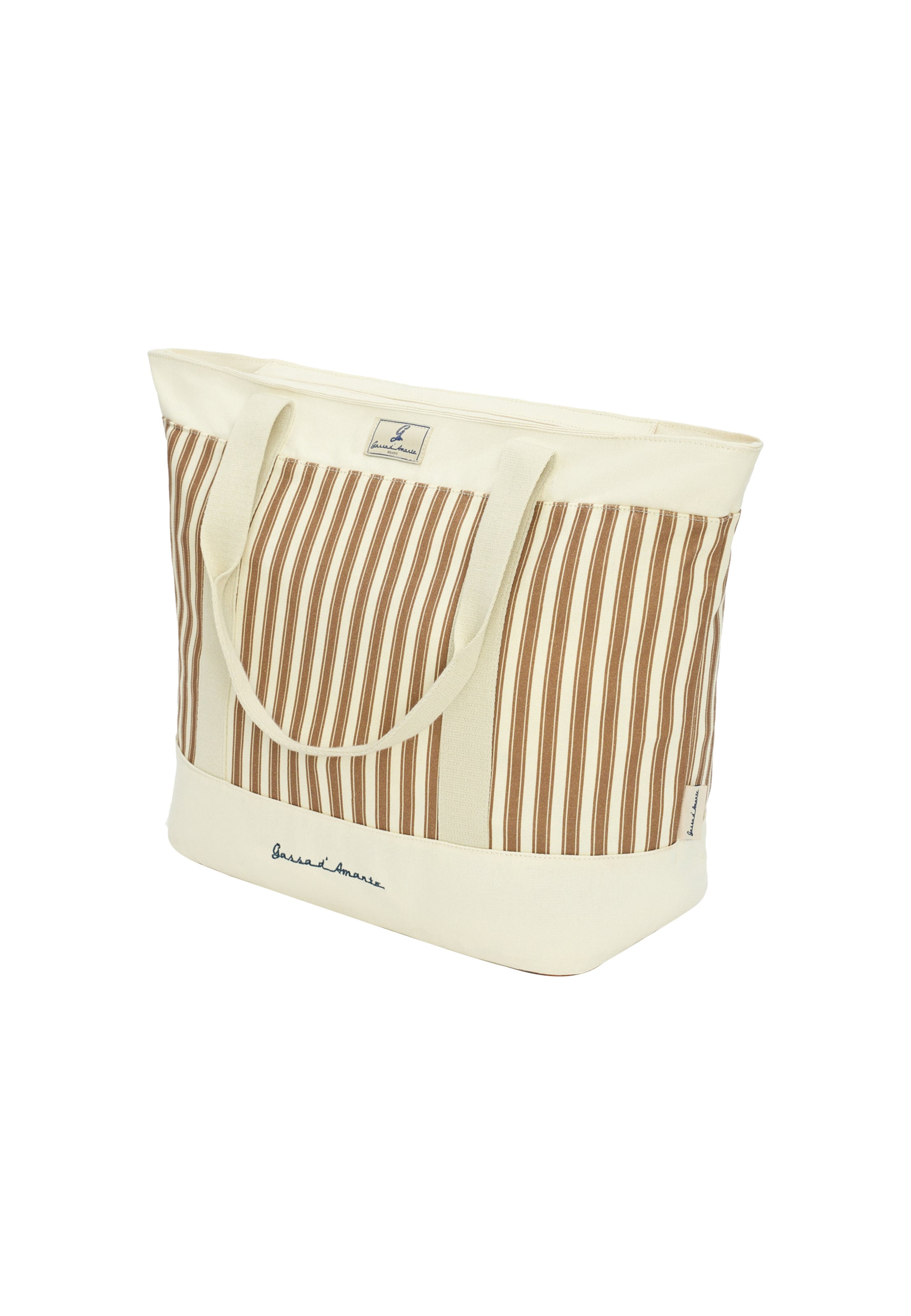 Gassa d'Amante Shopper 'Vieste' in Bruin