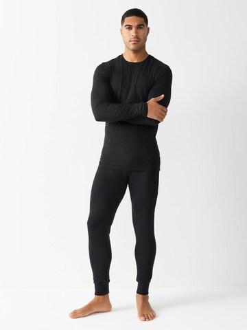 juoda Next Apatiniai marškinėliai