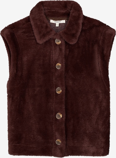 GARCIA Vest 'Colbert' i XS i mørkebrun, Produktvisning