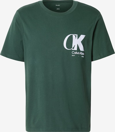 Calvin Klein Paita '20S' koossa S värissä tummanvihreä / valkoinen, Tuotenäkymä