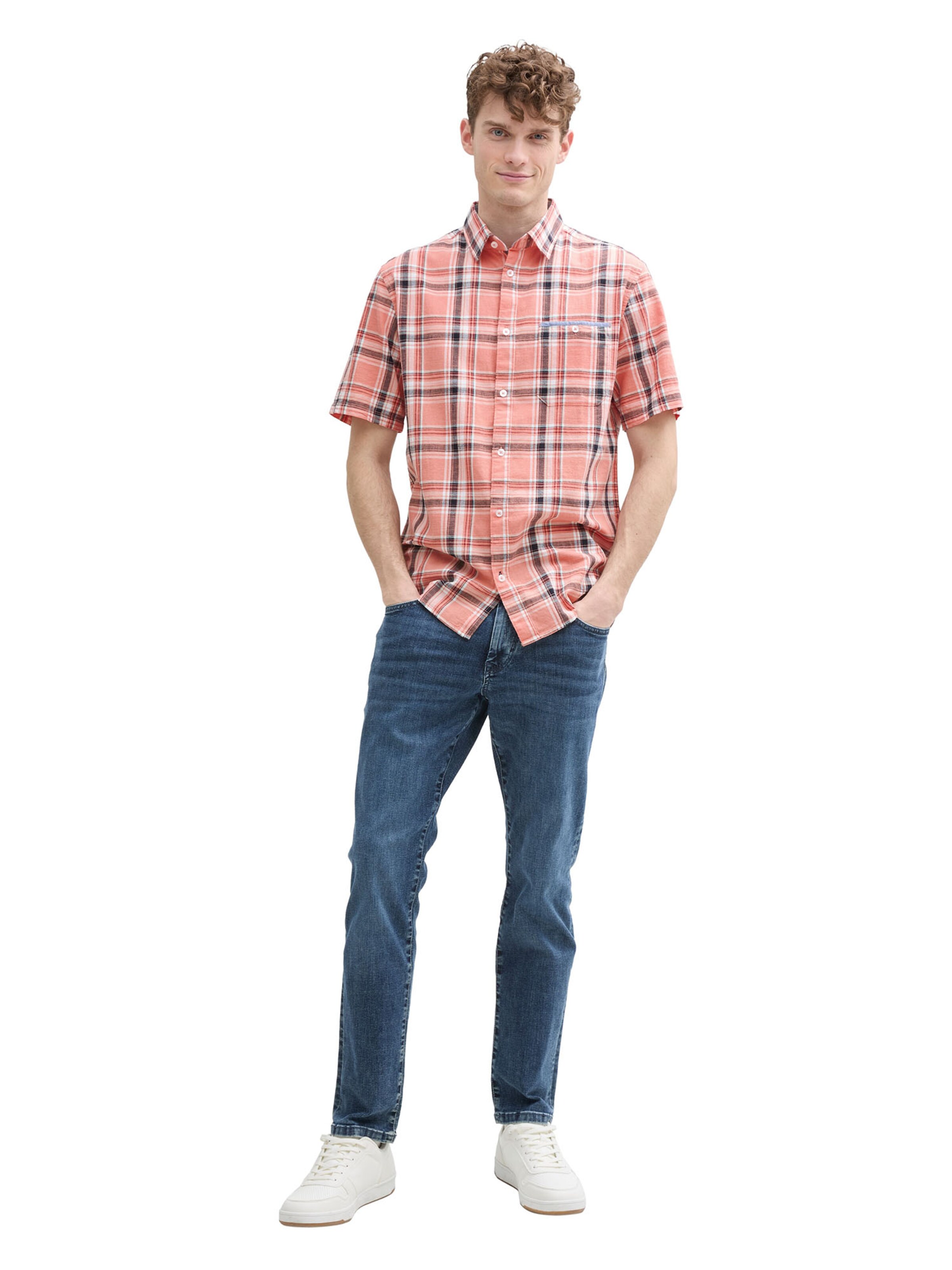 TOM TAILOR Klasický střih Košile – oranžová