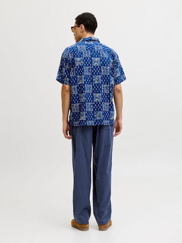 JACK & JONES Loose fit Trousers in Blue