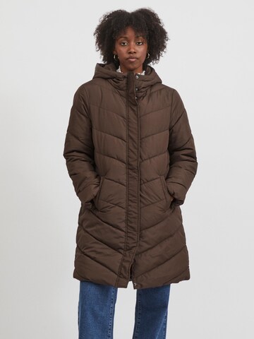 Manteau d’hiver 'Philipa' VILA en marron : devant