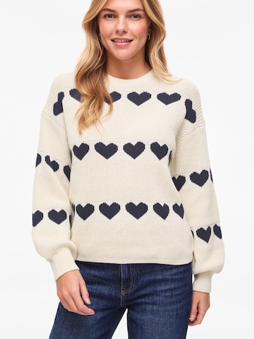 VILA Pulóver 'VIJAMILLA' - bézs