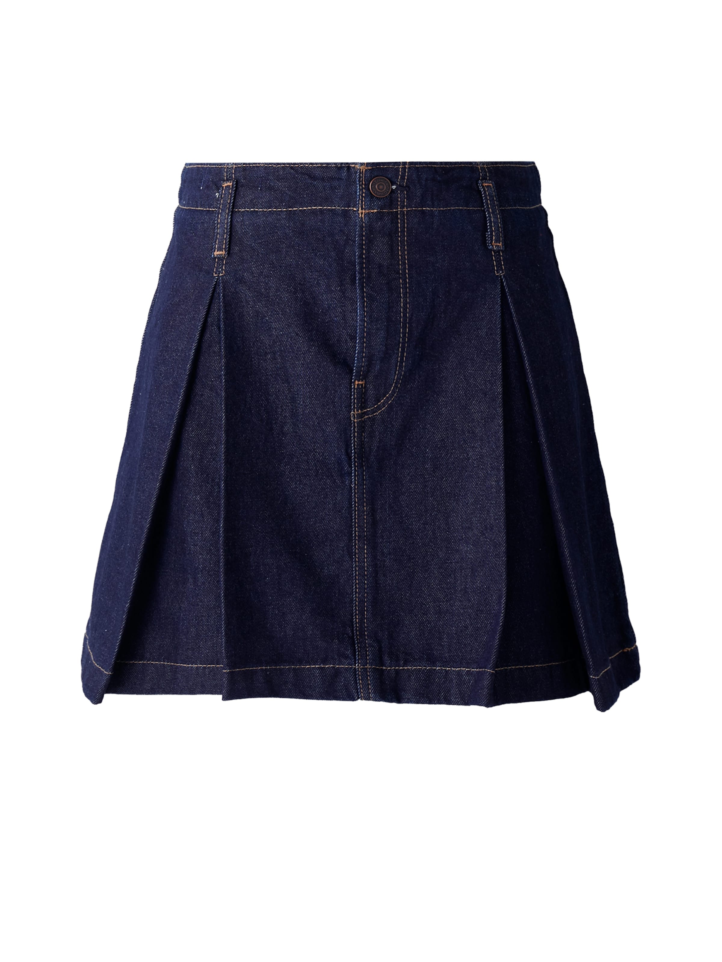 Jupe Calvin Klein Jeans en bleu : devant