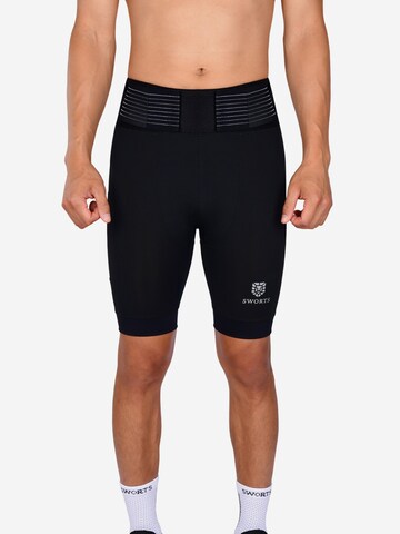 SWORTS Slim fit Workout Pants 'CORE' in Black
