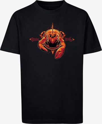 ABSOLUTE CULT Shirt 'Aquaman - Brine King' in Zwart: voorkant