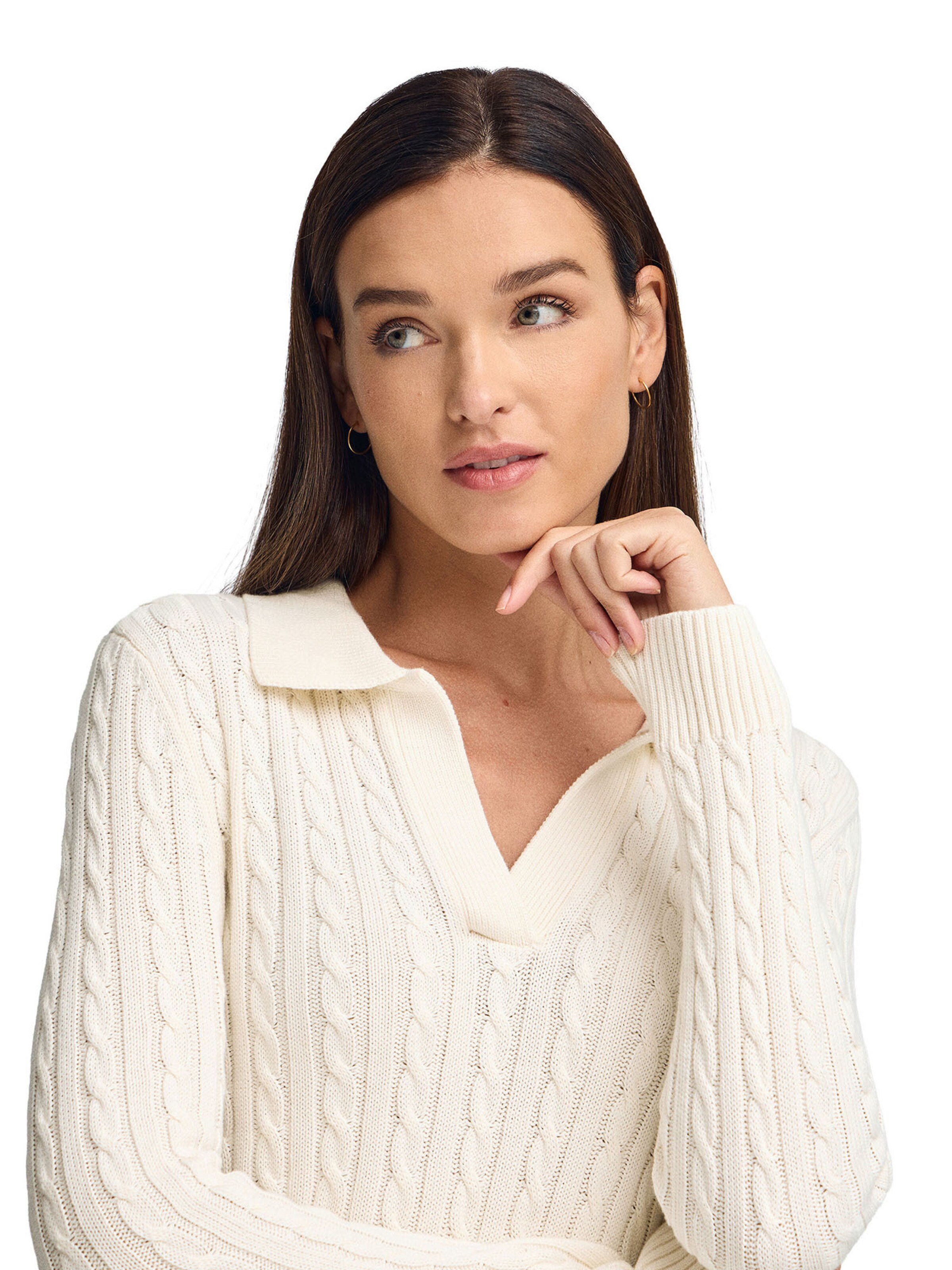 Polo Club Pullover in Weiß