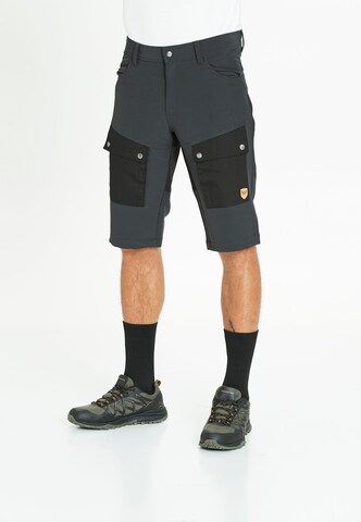 Whistler Regular Workout Pants 'ERIC M' in Grey: front