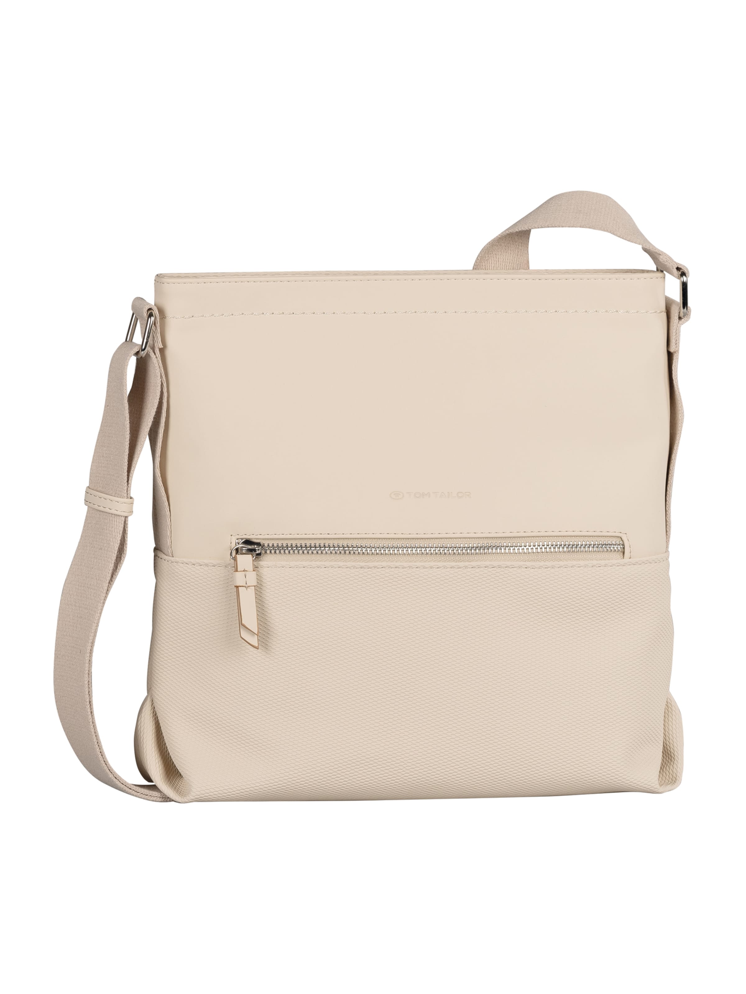 Sac à bandoulière 'Erin' TOM TAILOR en blanc : devant