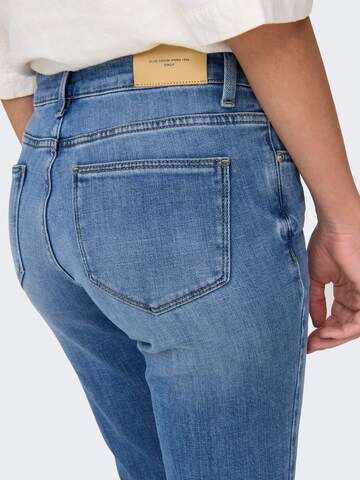 ONLY Flared Jeans 'INDIA' in Blauw