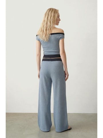 HYPEDROP Baggy Trousers 'paige' in Blue