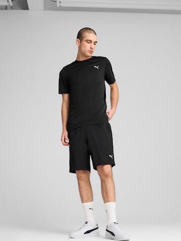 PUMA Shirt 'Puma Ess Small Logo Poly Tee'‌‌‌‌‌‌‌‌‌‌ in Schwarz