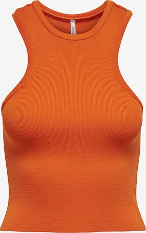 ONLY Top 'RAZOR' in Orange: predná strana