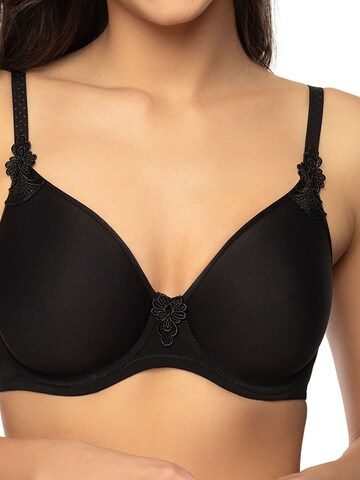 VIANIA T-shirt Bra 'Betty' in Black