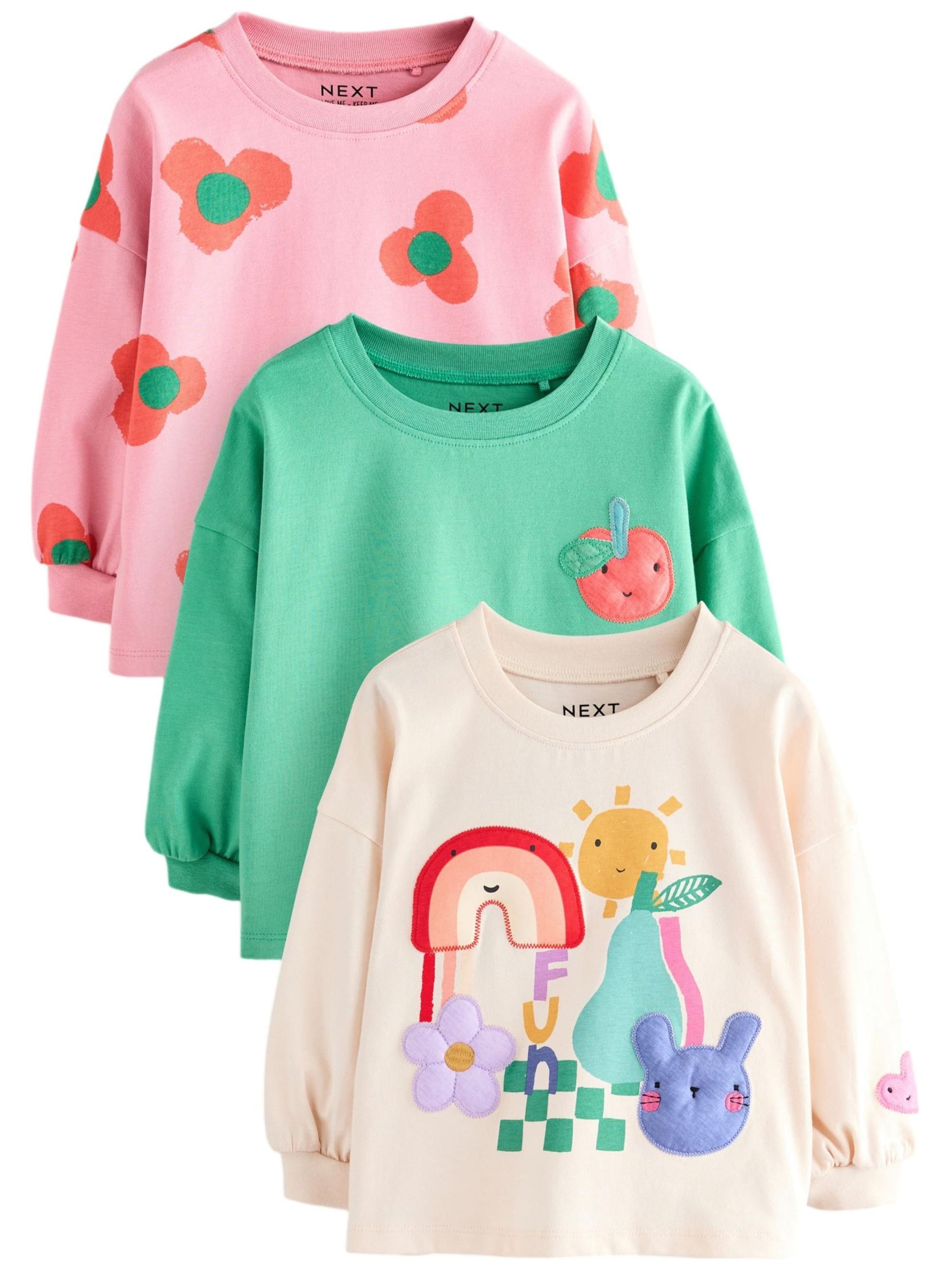 Next Shirt in Green: front