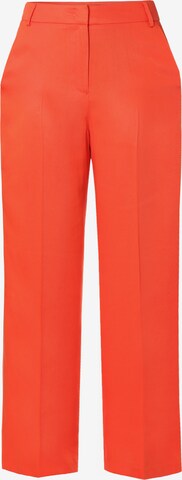 TATUUMWide Leg/ Široke nogavice Hlače 'Splito' - narančasta boja: prednji dio
