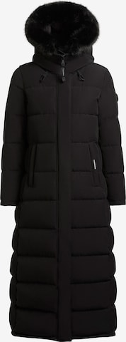 juoda khujo Žieminis paltas 'Edem2': priekis