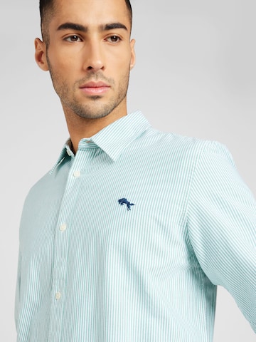 WRANGLER - Ajuste regular Camisa en verde