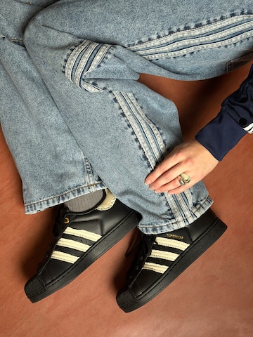 Baskets basses 'Superstar II' ADIDAS ORIGINALS en noir