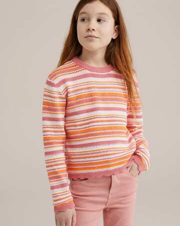 WE Fashion Pullover in Pink: Vorderseite