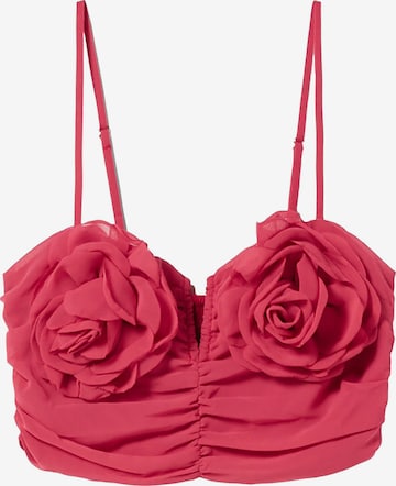 Bershka Top in Roze: voorkant