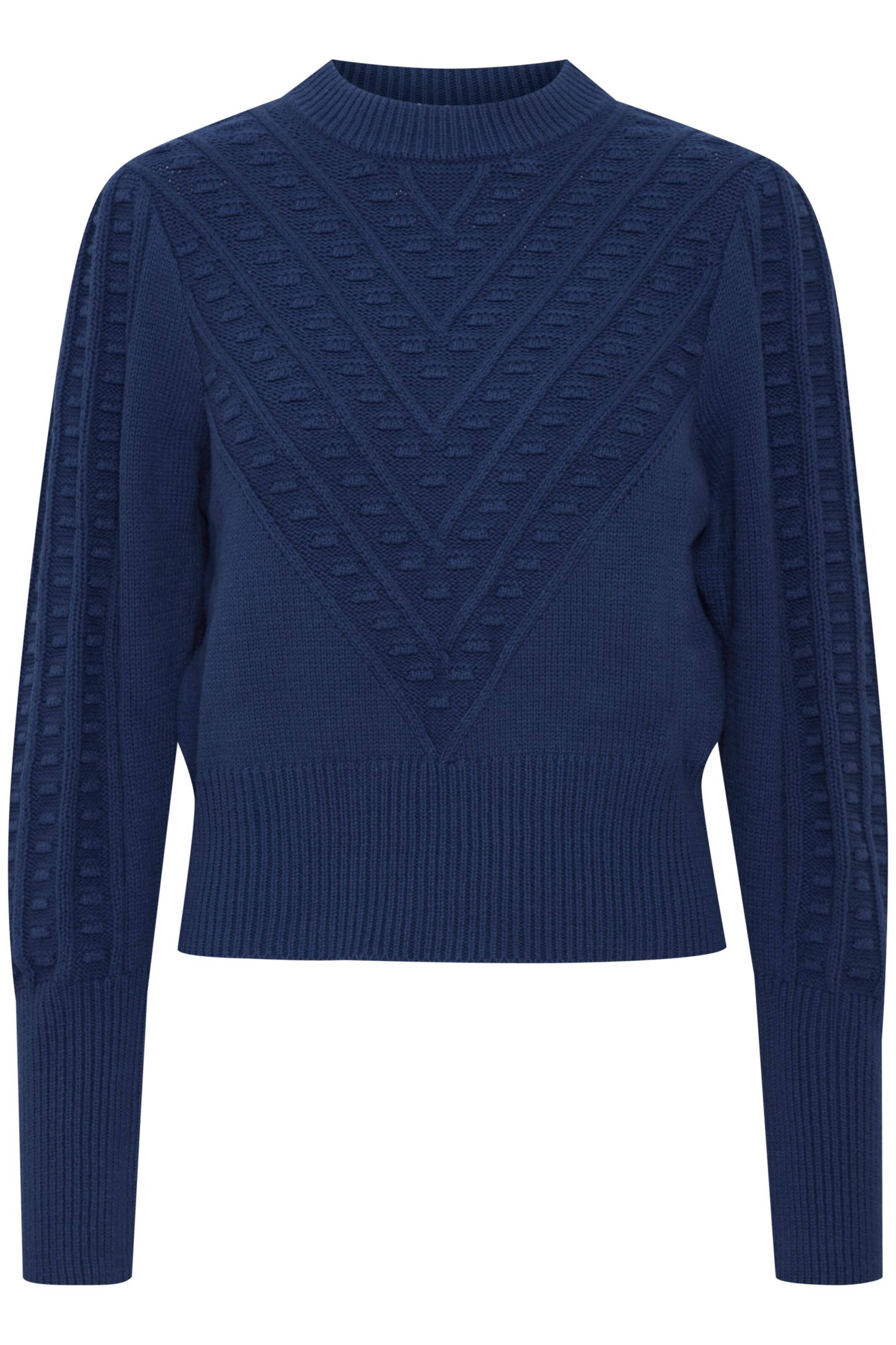 PULZ Jeans Pullover i blå: forside