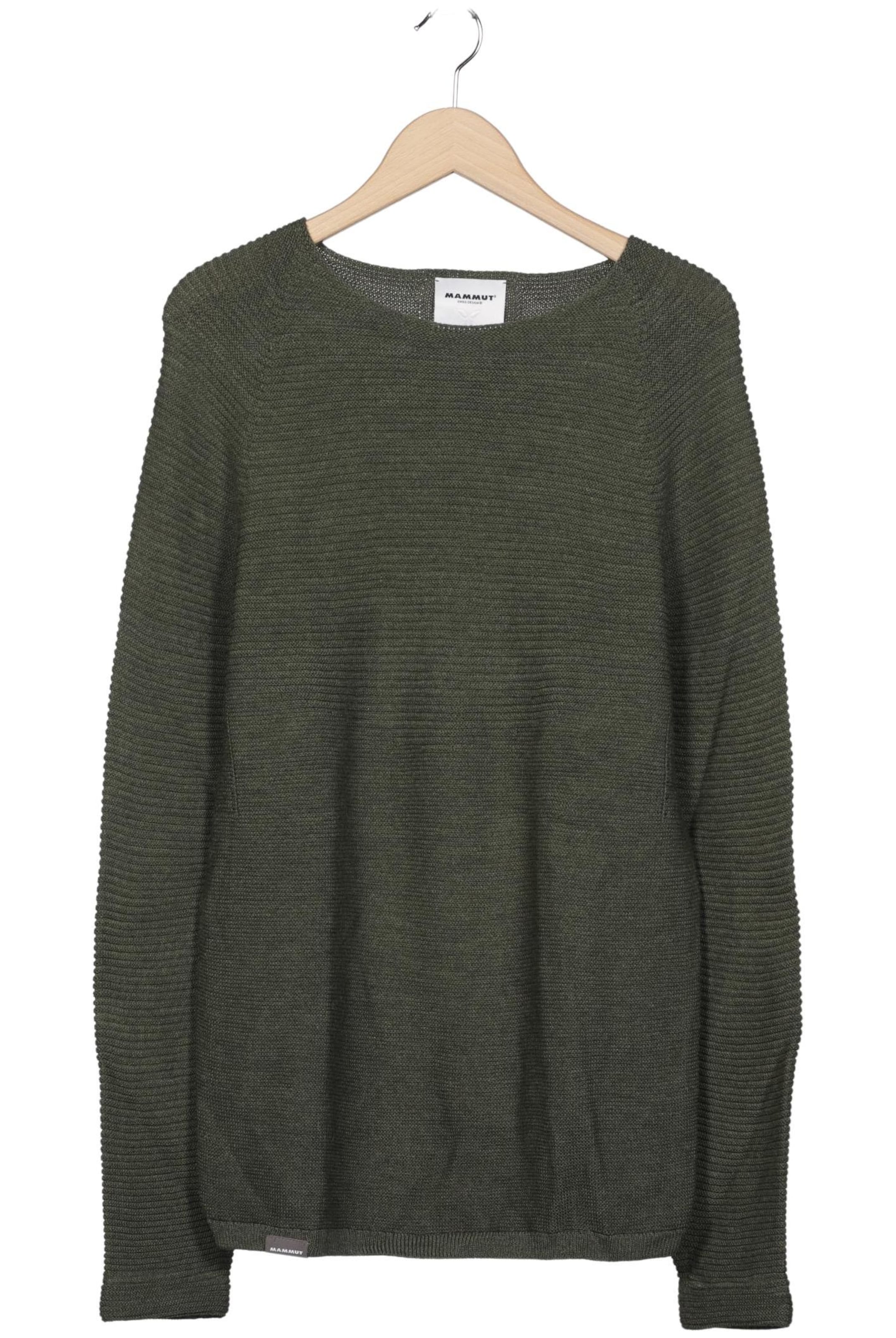 MAMMUT Pullover L in Grün: Vorderseite