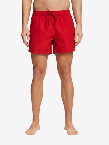 ESPRIT Zwemshorts in Rood: voorkant