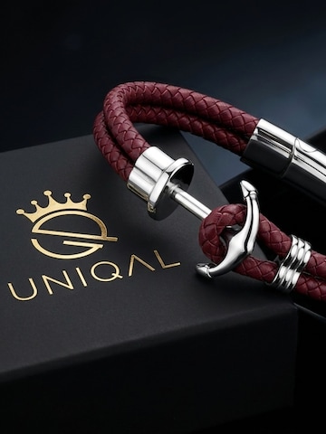 Bracelet 'MARITIMES' UNIQAL en rouge