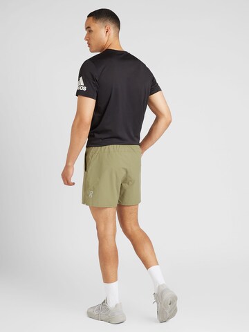 Regular Pantalon de sport 'Essential' On en vert