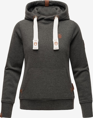 NAVAHOO - Sudadera 'Damlaa' en gris: frente