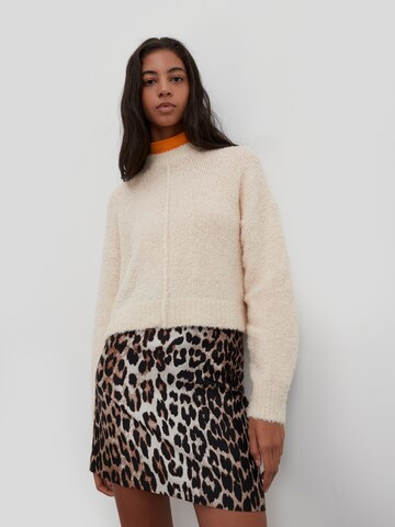 EDITED Sweater 'Larissa' in Beige: front