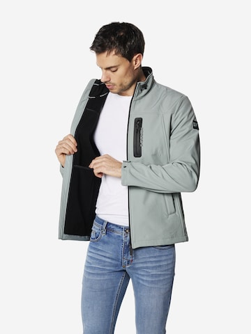 KOROSHI - Chaqueta de entretiempo en azul