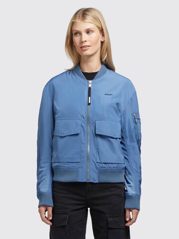 khujo Between-Season Jacket 'Nova' in Blue: front