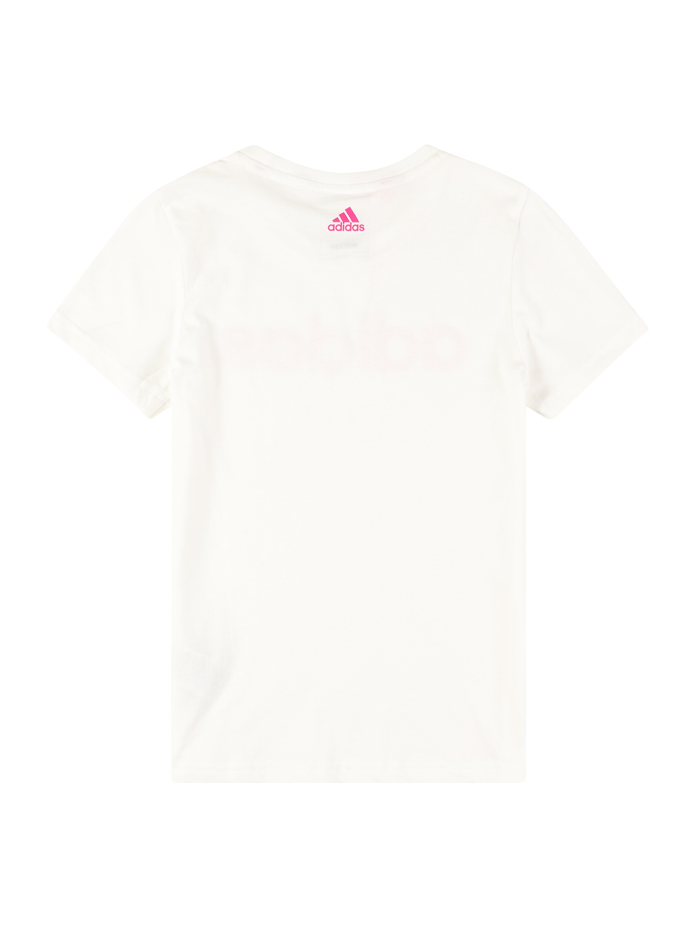 ADIDAS SPORTSWEAR Sportjas 'Essentials Linear Logo   Fit' in Wit