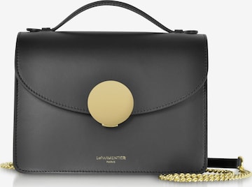 LeParmentier - Bolso de mano 'New Ondina' en negro: frente