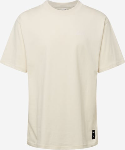 PUMA Функционална тениска 'Jaws' в черно / мръсно бяло, Преглед на продукта
