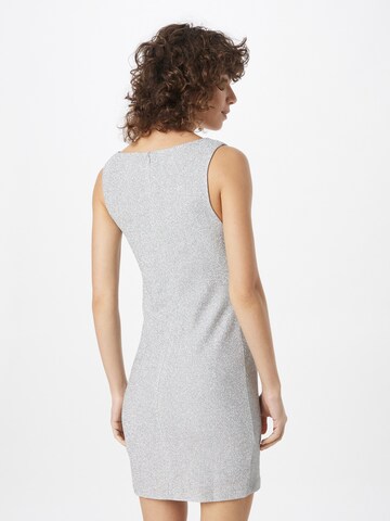 Oval Square Dress 'Jane' in Silver