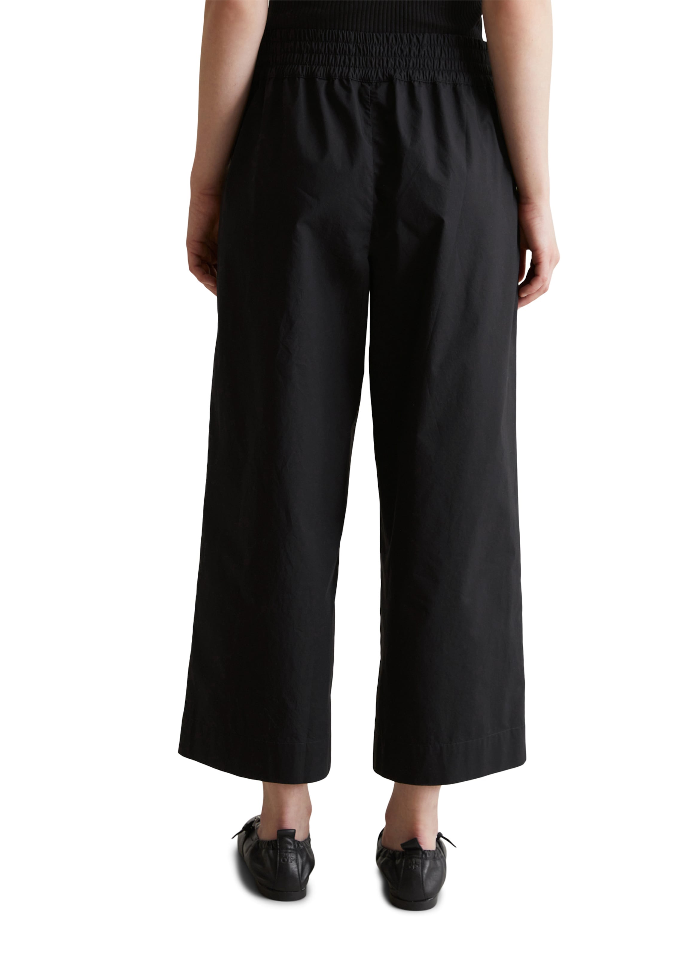 Marc O'Polo DENIM Loosefit Broek in Zwart