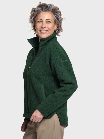 Schöffel Athletic fleece jacket 'Kalmor' in Green