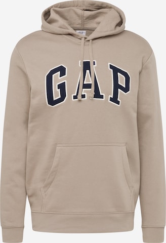 GAP Sweatshirt in Brown: front