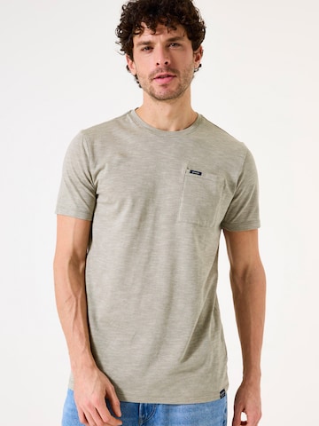 T-Shirt GARCIA en beige : devant