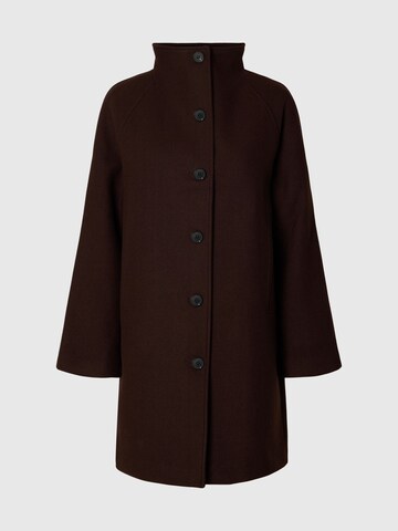 SELECTED Between-seasons coat 'SLWZIA-VINNI' in Brown