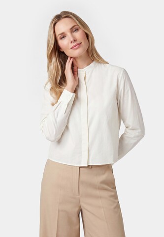 Chemisier usha WHITE LABEL en beige : devant