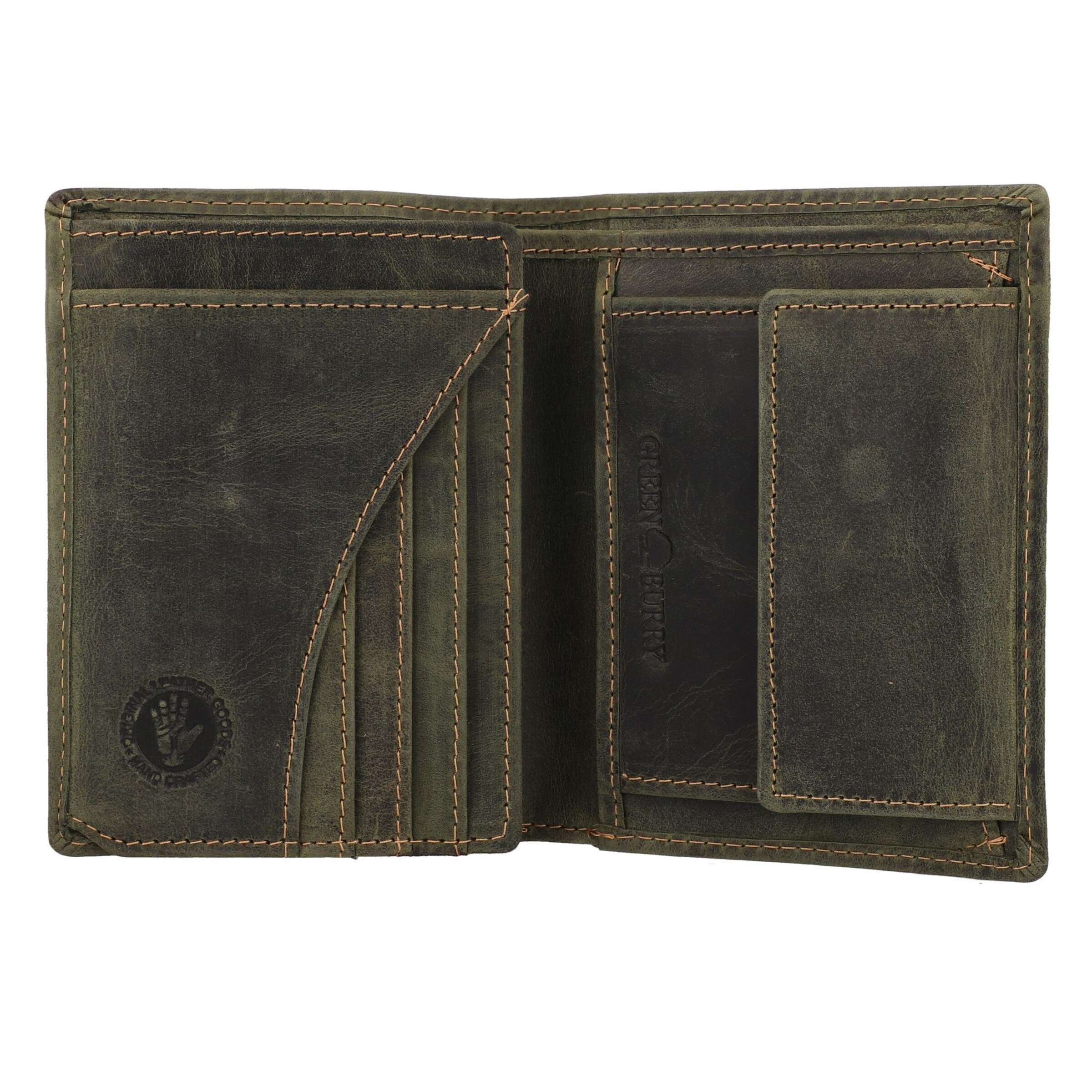 Portamonete di GREENBURRY in verde