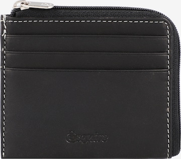 Esquire Oslo Kreditkartenetui RFID Leder 10,5 cm in Schwarz: predná strana